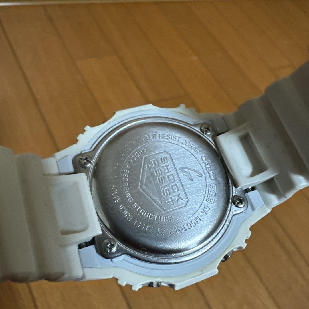 G-SHOCK/GW-M5610/電波/ソーラー/スピード/オリジン/美品/白黒