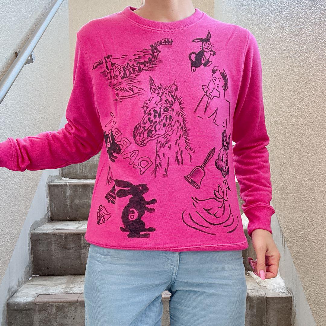 STITCHSHOW】ハンドペイントスウェットクラシック