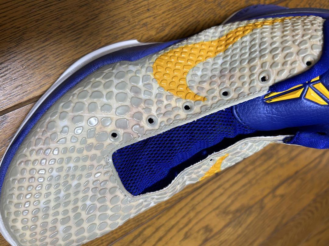 Nike Zoom Kobe 6 Lakers Home 27cm 中古 画像5