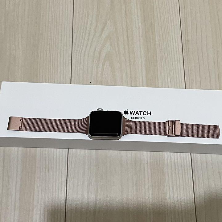 Apple Watch Series 3(GPSモデル)38mmアップルウォッチ - メルカリ Apple Watch Series 3(GPSモデル)38mmアップルウォッチ - メルカリ