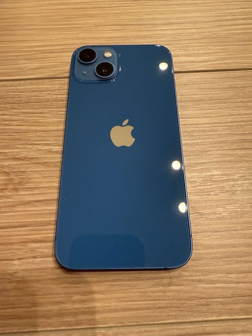Apple iPhone 13 ブルー 128GB SIMフリー 付属品完備 Apple iPhone 13 ブルー 128GB SIMフリー 付属品完備