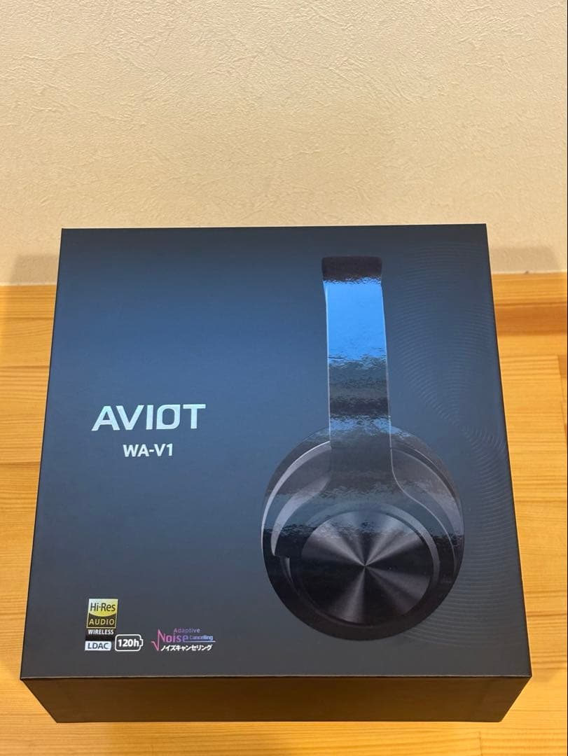 AVIOT ワイヤレスヘッドホン ブラック