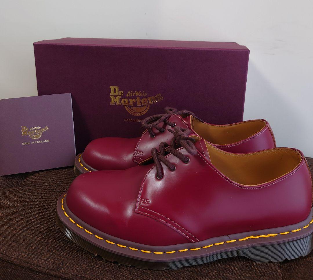 Dr.Martens VINTAGE 1461 oxblood 3 EYELET