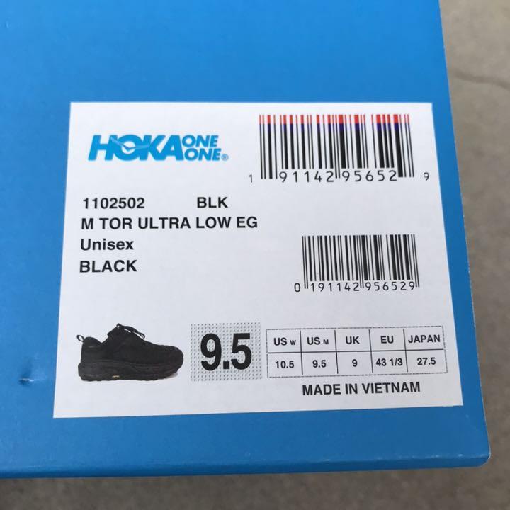 定番大人気 新品 HOKA ONEONE 9.5 ブラック EIgQZ-m30915745793 爆買い好評