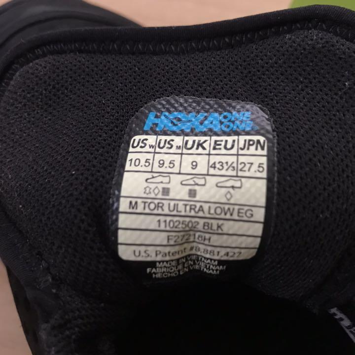 定番大人気 新品 HOKA ONEONE 9.5 ブラック EIgQZ-m30915745793 爆買い好評
