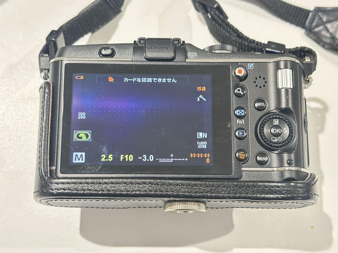 オリンパス PEN E-P3 ツインレンズキット ブラック