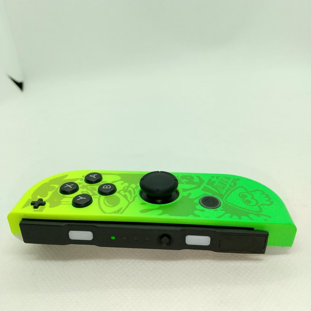美品】②Switch ジョイコン スプラトゥーン3 右R 【任天堂純正品