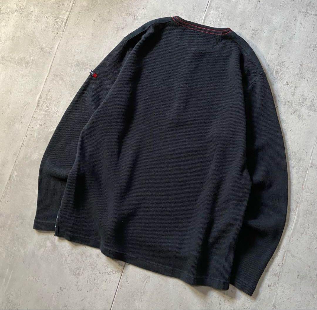 値引き交渉⭕️HELLY HANSEN ヘンリーネック サーマルロンT 刺繍 XL