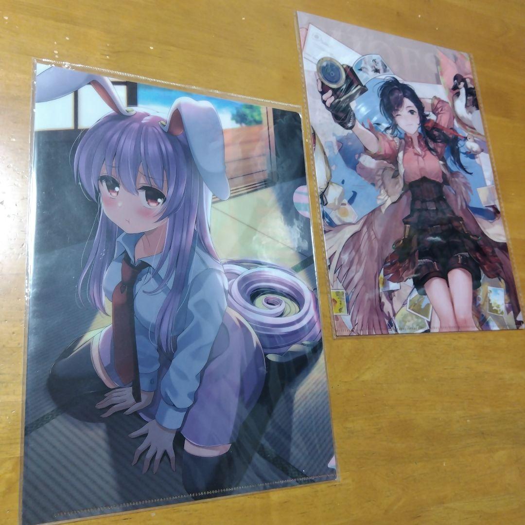 アニメ・美少女系 クリアファイル まとめ売り - メルカリ