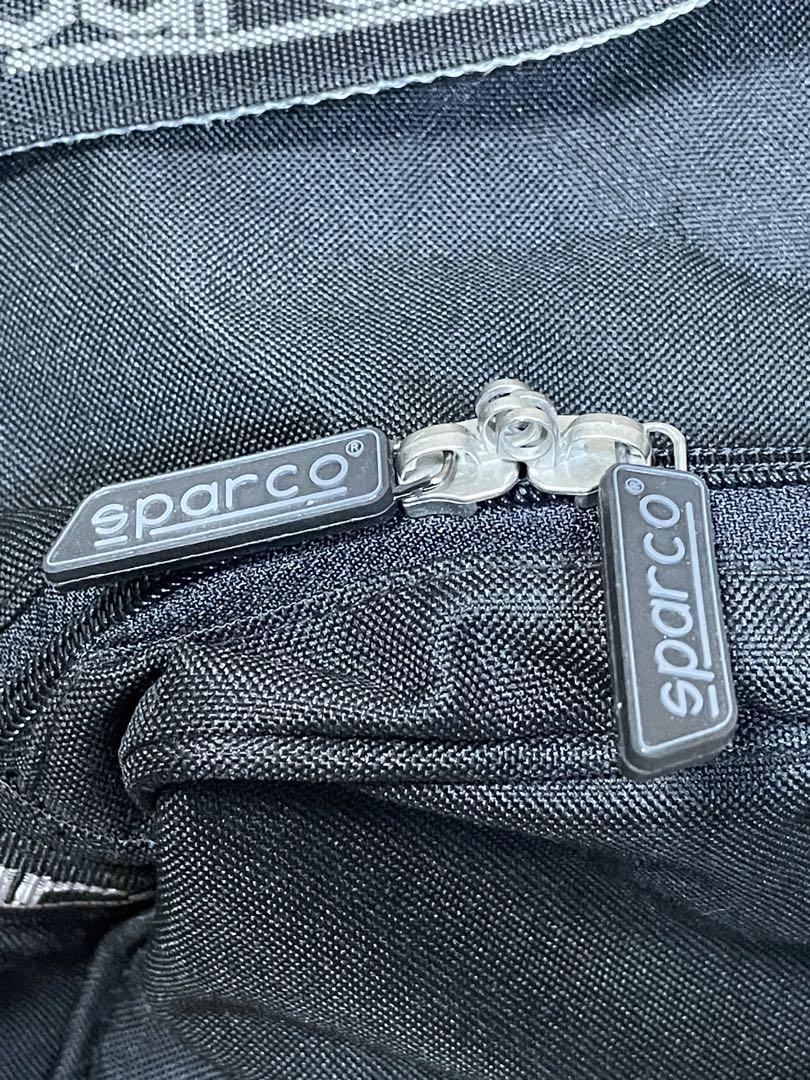 【美品】SPARCO スパルコ 大容量ボストン キャリーバッグ ブラック/グレー