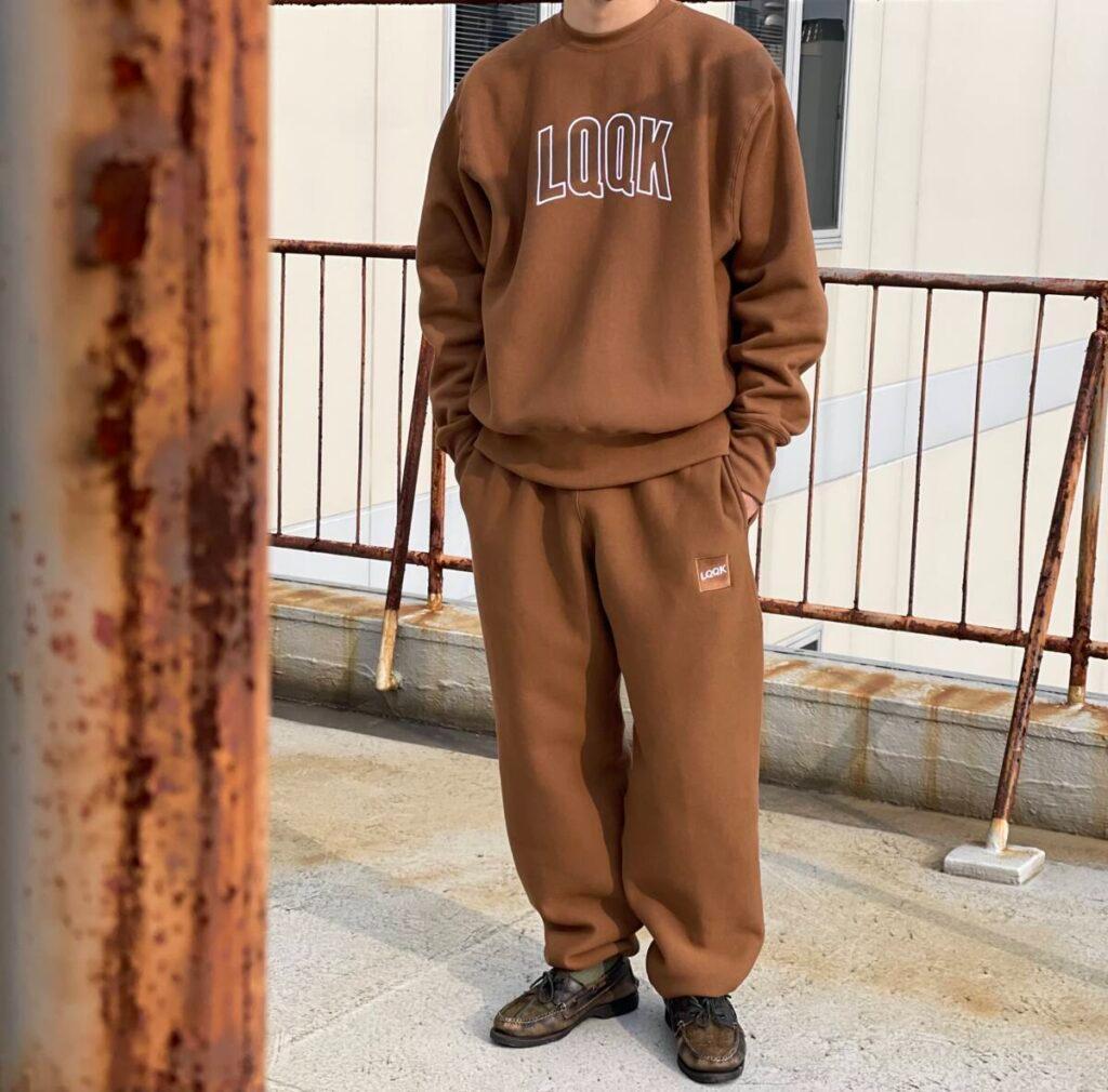 新品□LQQK Studio Camber Arc Logo Crewneck