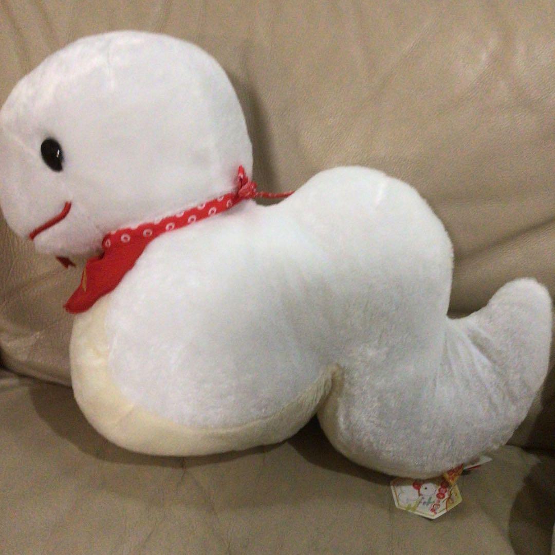 福招きの巳ウルトラBIGぬいぐるみ ましろちゃん わかばちゃん