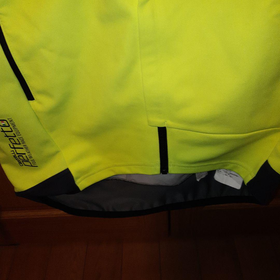 Castelli Perfetto コンバーチブルジャケット　イエロー　Mサイズ