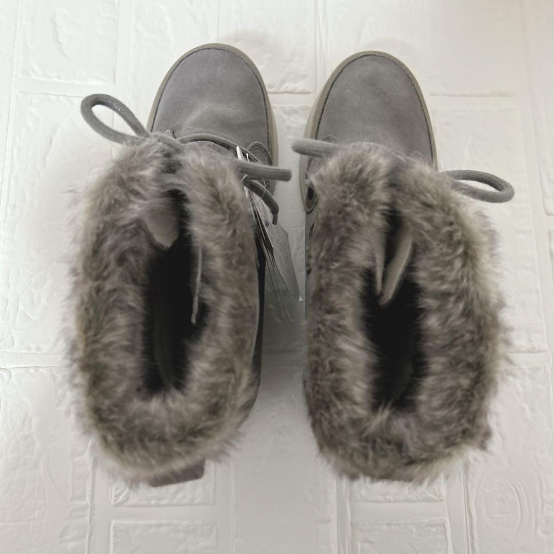 新品【SOREL】ソレル（25）スノーブーツ　エクスプローラー　ジョアン　グレー