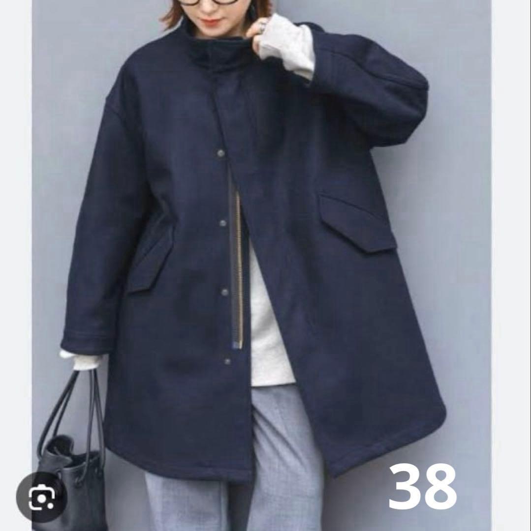 スピックアンドスパン メルトンM-65フィールドコート オーバーサイズM Spick and Span