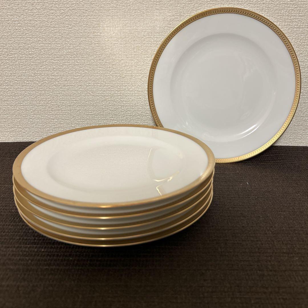 大倉陶園 片葉金蝕 デザートプレート 20cm 未使用 金彩 - メルカリ