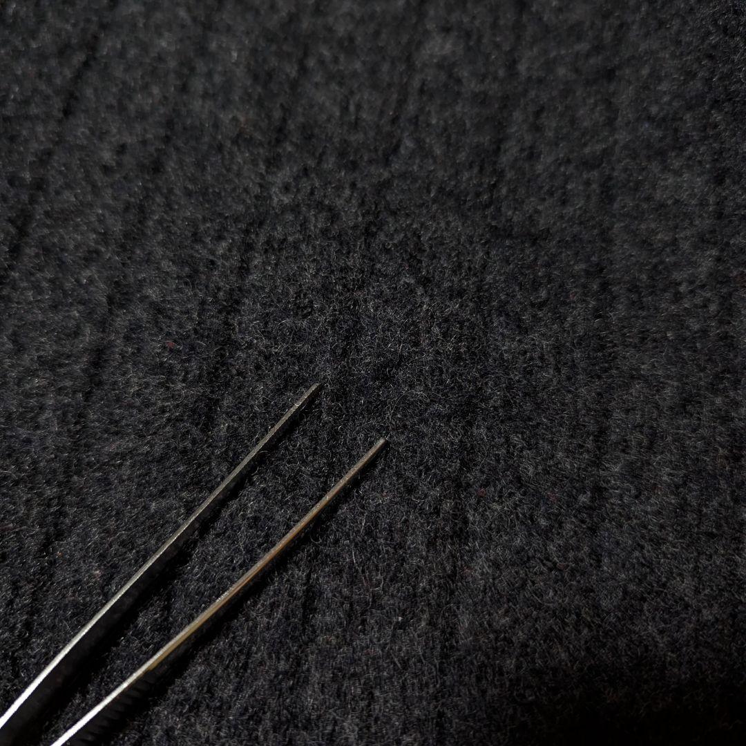 オービス 00s 短丈 エルボーパッチ ウール ドライバーズニット ジャケット