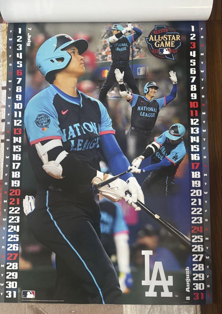 大谷翔平2025カレンダー ロサンゼルス・ドジャース　3,300円✖️３点