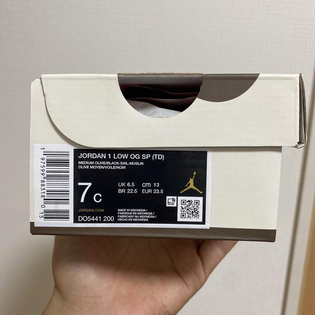 Jordan 1 LOW x Travis Scott ベビーシューズ