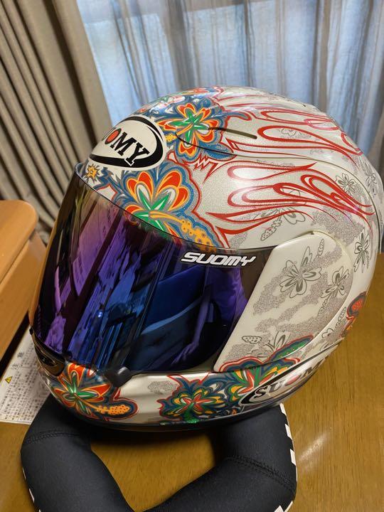 SUOMY スオーミー SPEC1R ホワイトフラワー
