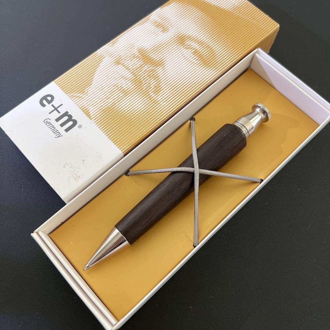 【特別セール品】 e+m L ボールペン ブラックオーク クイーン Queen イープラスエム 筆記具