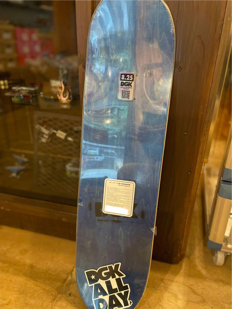 DGK LOGO DECKS GLASS 8.25 デッキ　スケボー
