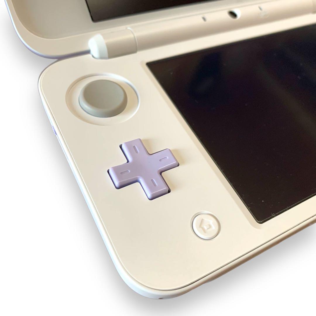 M270❀ 極美品 New 2DS LL 本体 ホワイト×ラベンダー パープル 画像3