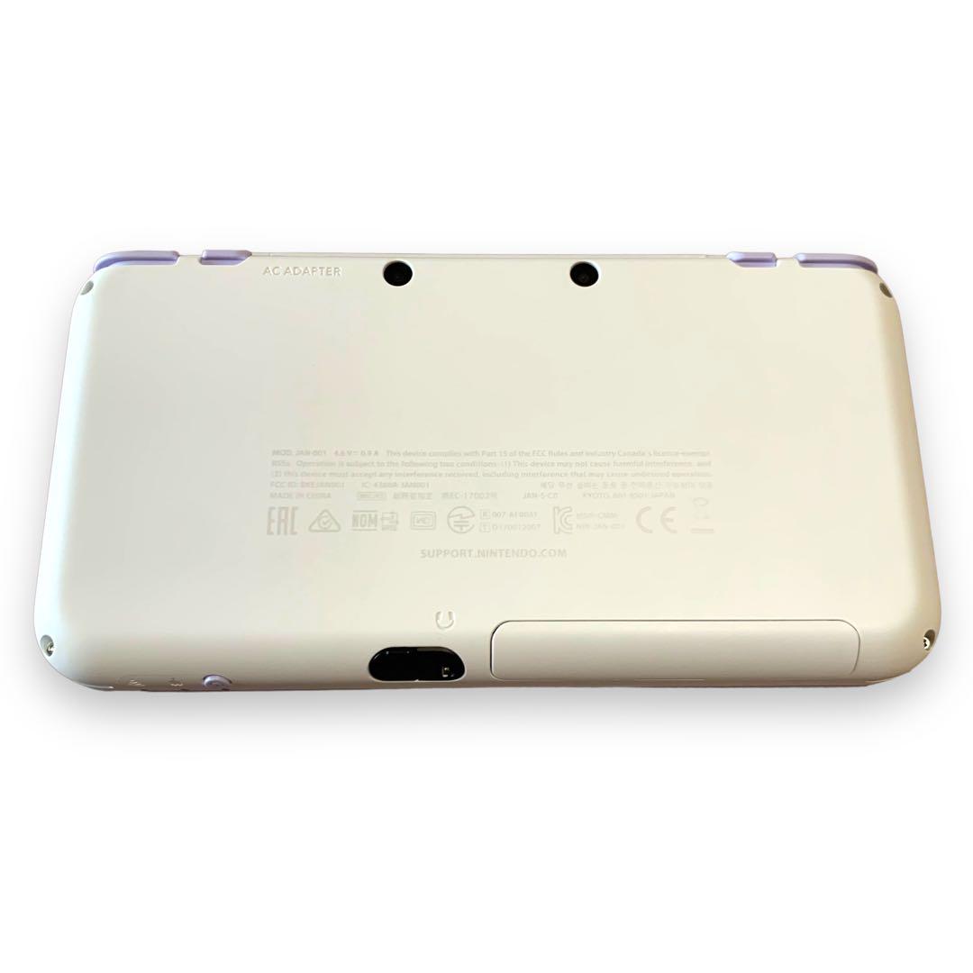 M270❀ 極美品 New 2DS LL 本体 ホワイト×ラベンダー パープル 画像7