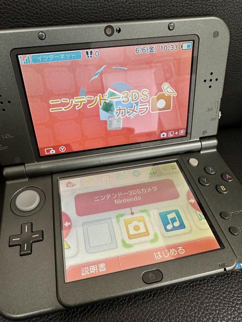 【貴重】newニンテンドー3ds LL、専用ケース、ソフトセット