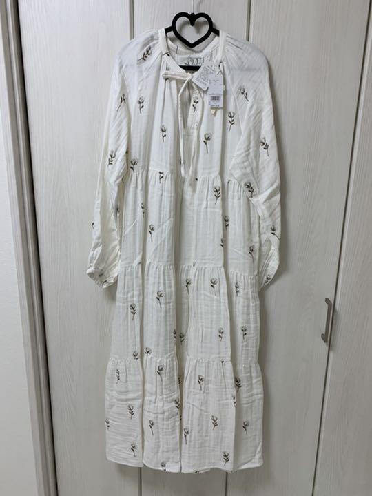 通販正規品 ジェラートピケ コットンフラワードレス 0An8T-m30931547184 セール安い