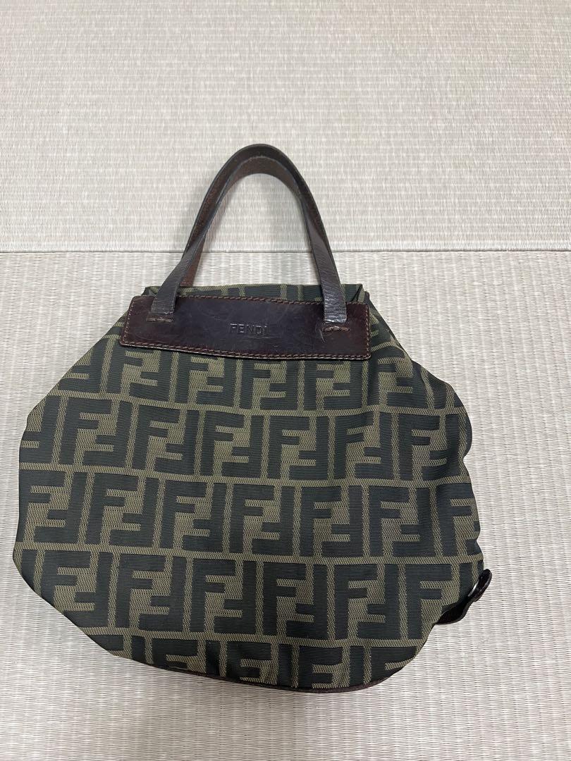 Fendi オリーブグリーン ハンドバッグ