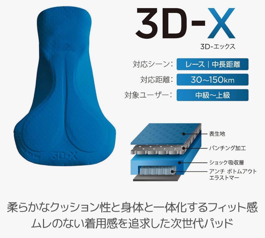 パールイズミ　サイクルウェア ウィンドブレーク ビブ サーモ タイツ メンズXL