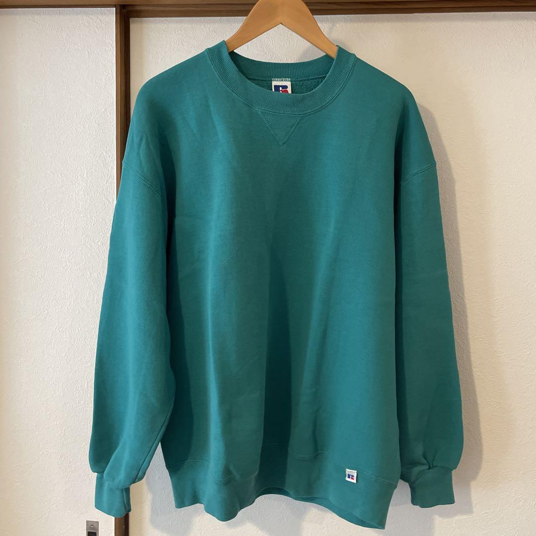 90s Russell Sweatshirt Made in USA 希少カラー
