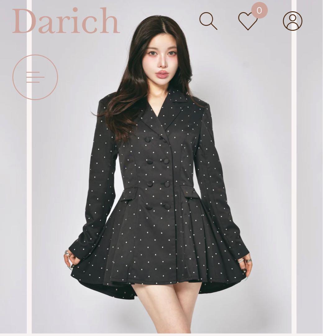 バックコンシャスジャケットミニワンピース