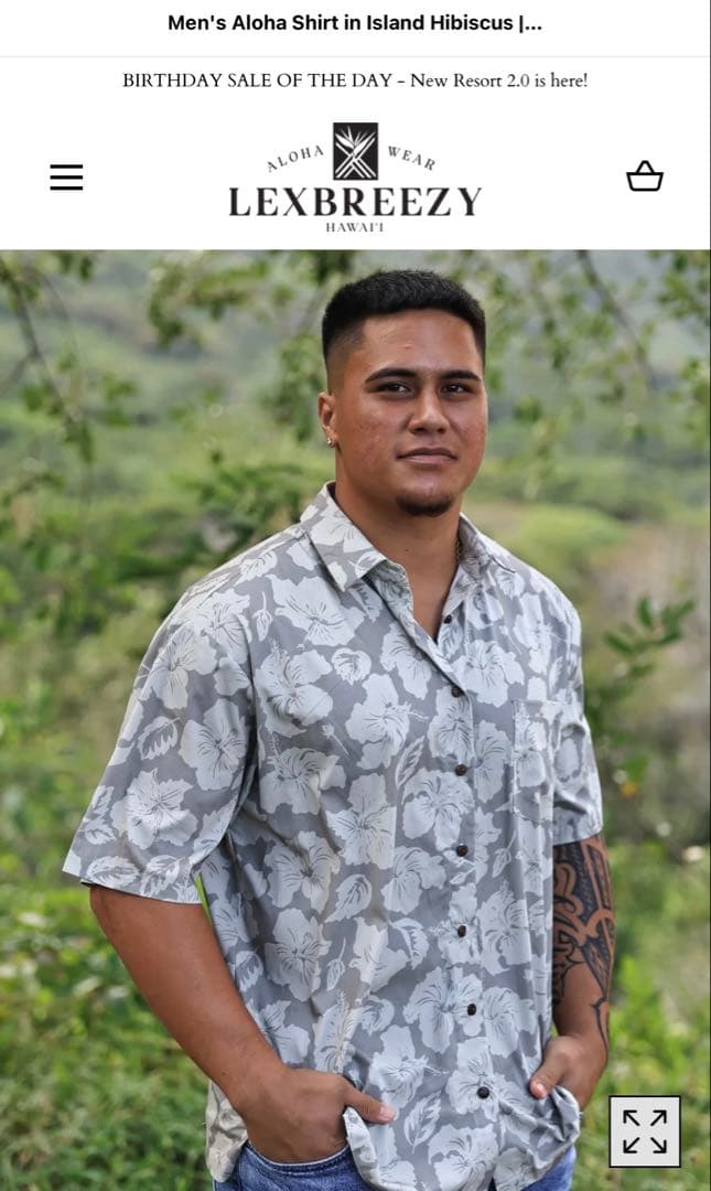 HAWAII LEXBREEZY アロハとワンピースのペア 結婚式