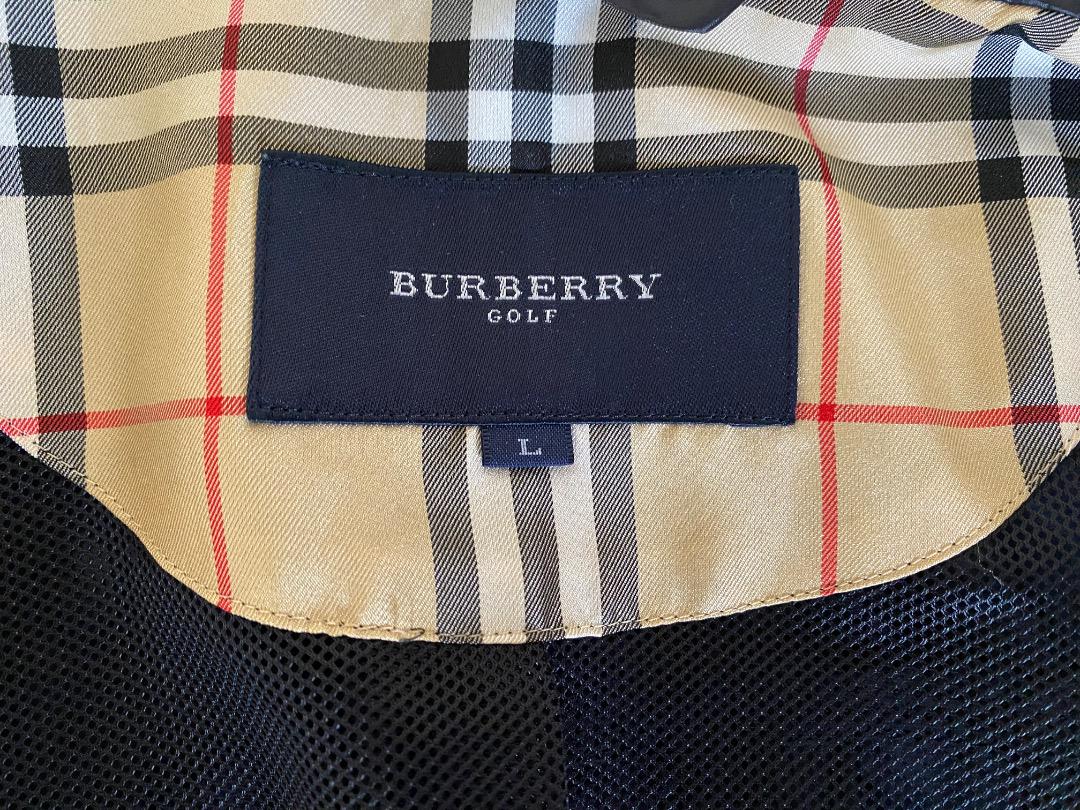 Burberry ブラックナイロンジャケット　レディース　L