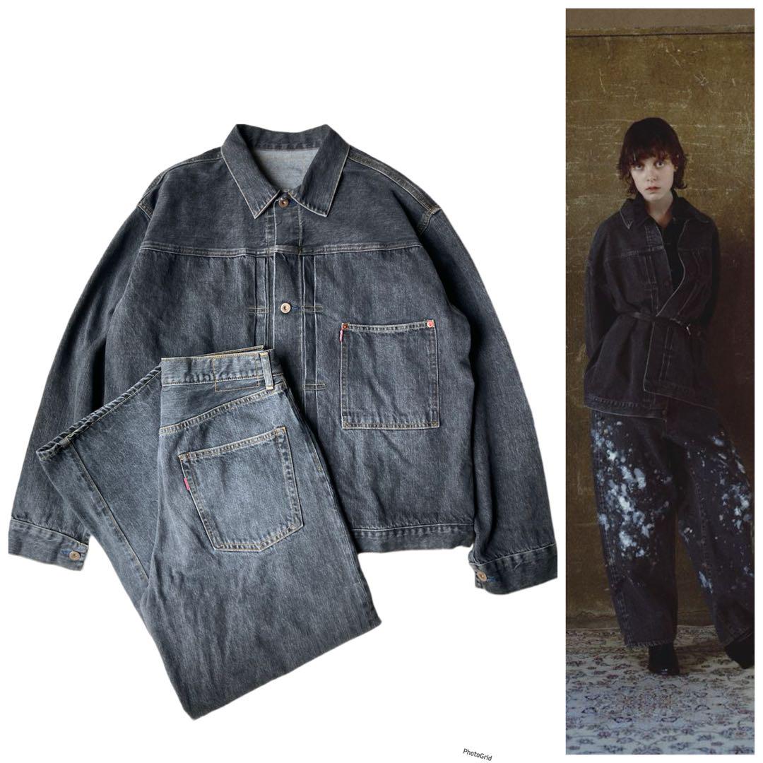 INTERIM インテリム 23ss デニム ジャケット パンツ シャツ 美品