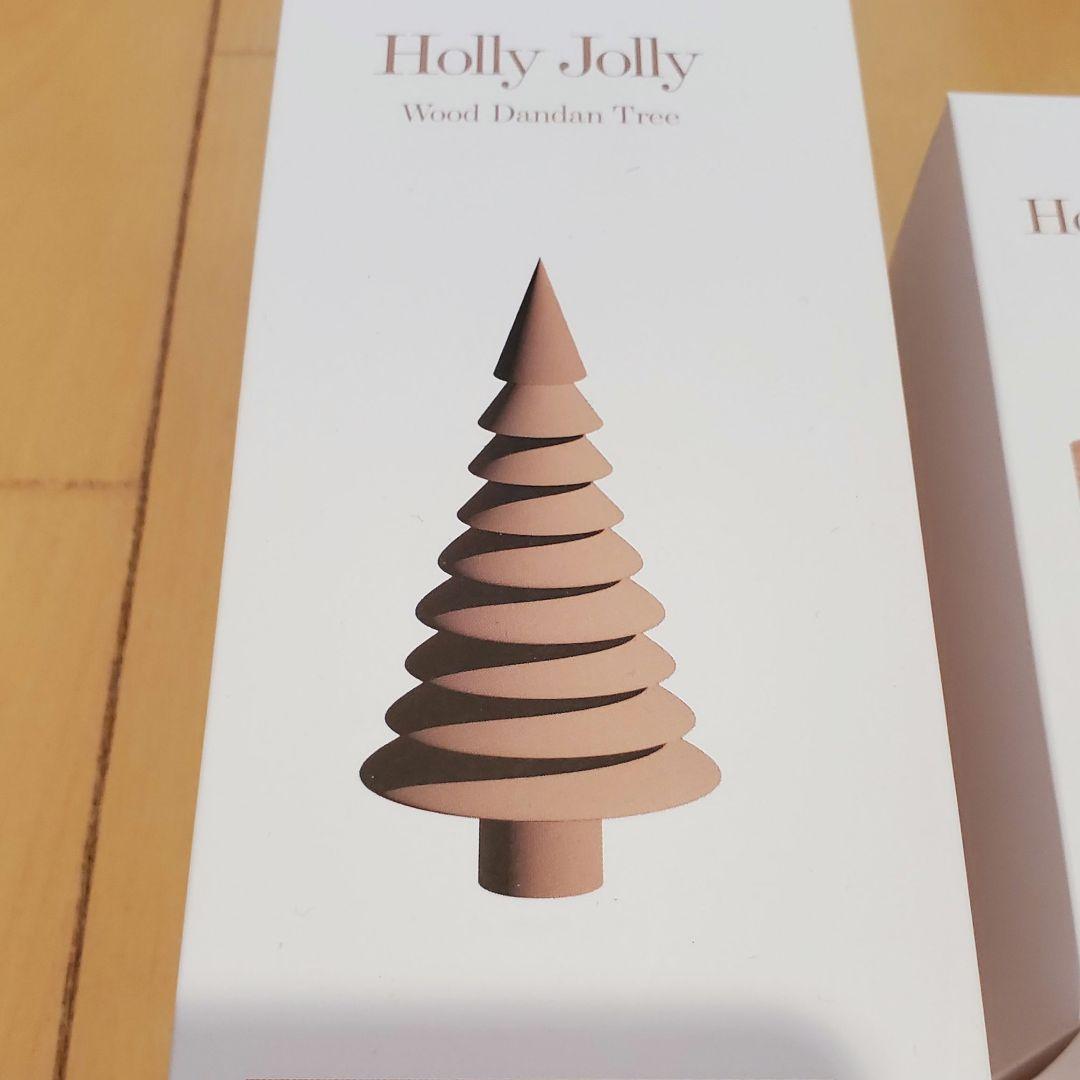 3COINSスリーコインズクリスマスウッド木製ツリーキャンドル