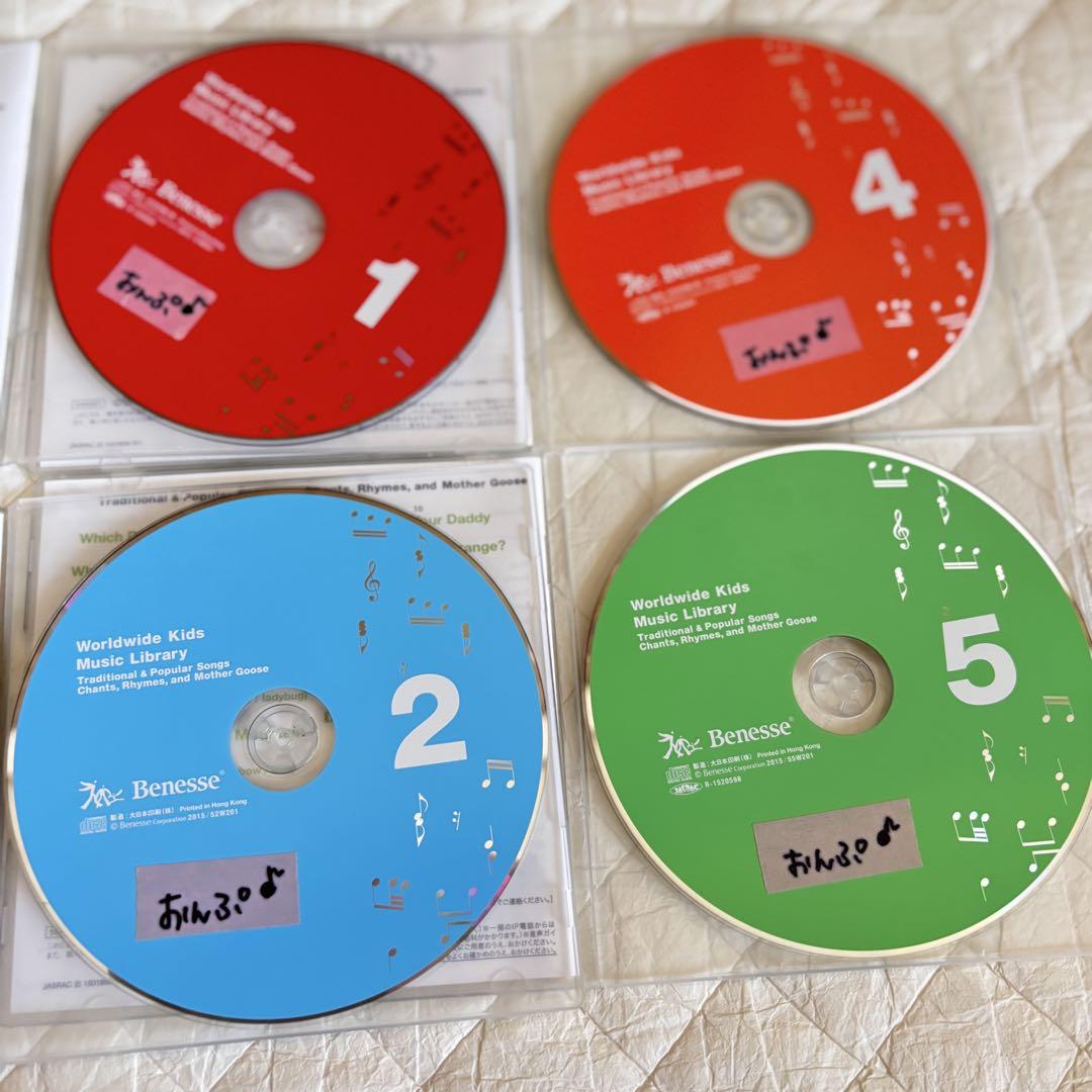正規購入　ベネッセ　ワールドワイドキッズ　教材セット CD DVD パペット