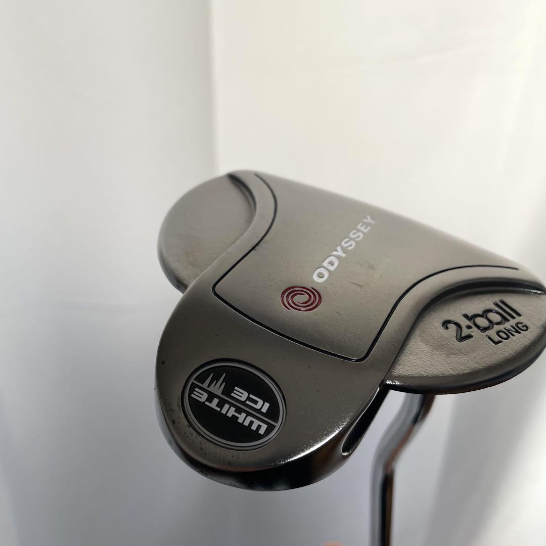 ODYSSEY 2-ball ホワイトアイス 長尺パター 50インチ