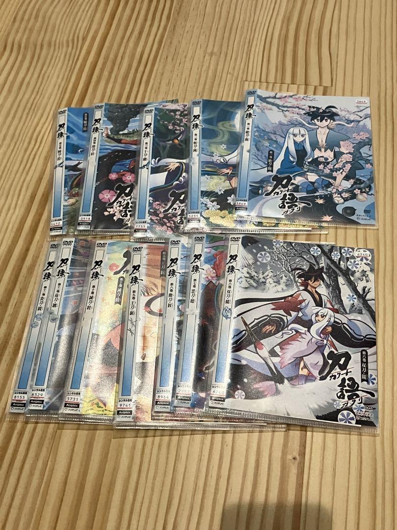 刀語　初回限定版　DVD　全12巻セット　BOX付 刀語初回限定版DVD全12巻セットBOX付