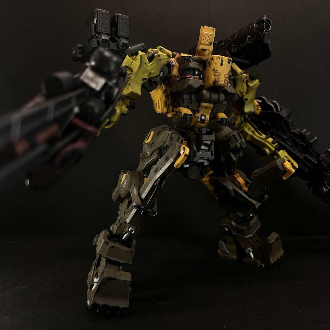 30MM アーマードコア6 プラモ　ミルクトゥース　塗装済　完成品 30MM ARMORED CORE VI FIRES OF RUBICON RaD CC-3000 WRECKER
