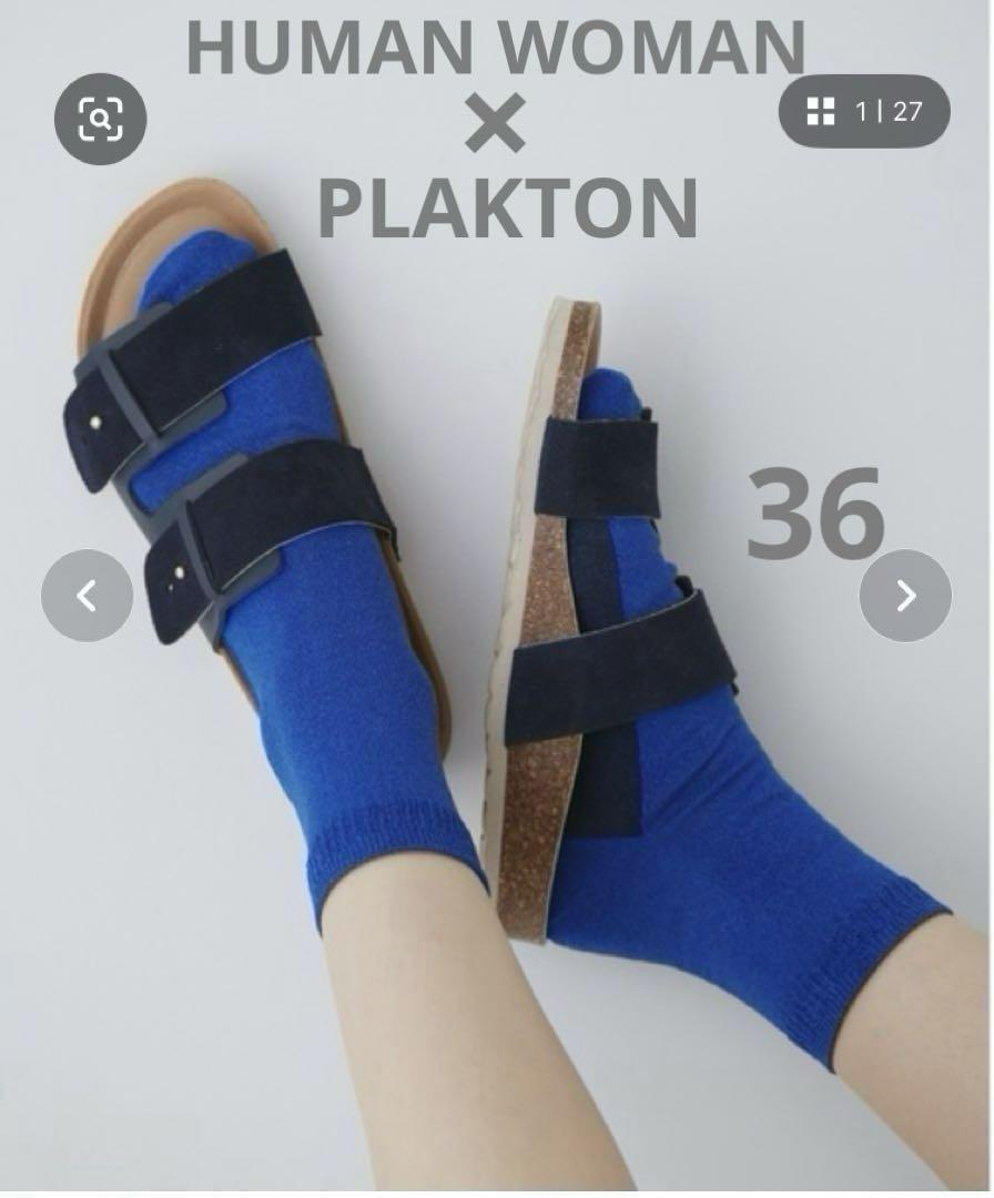 PLAKTON サンダル HUMAN WOMAN