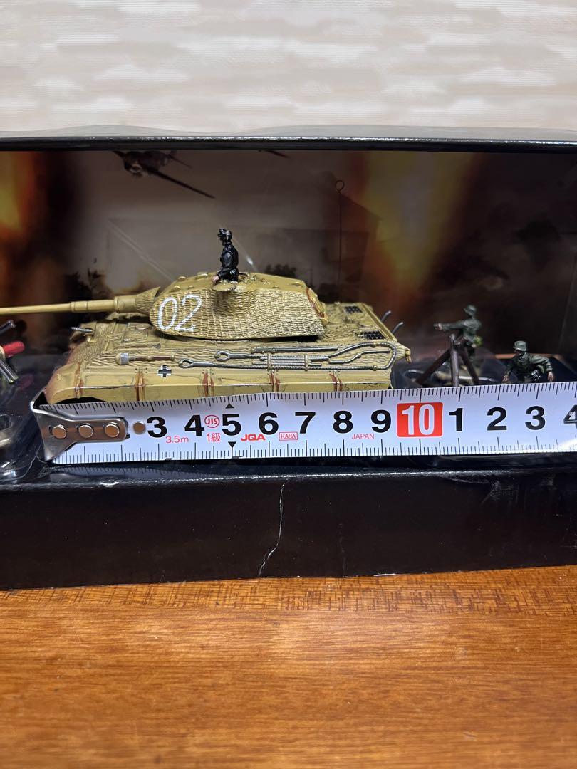 その他 No295 1/72German King Tiger and soldiers