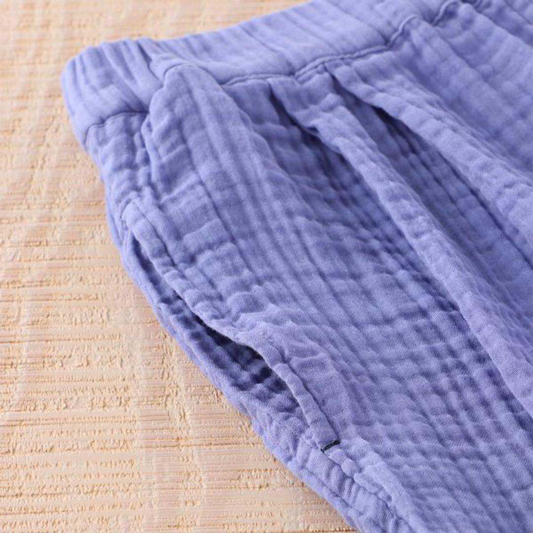 再お値下げ★UCHINO♬クレープガーゼ上下★新品未使用 画像3