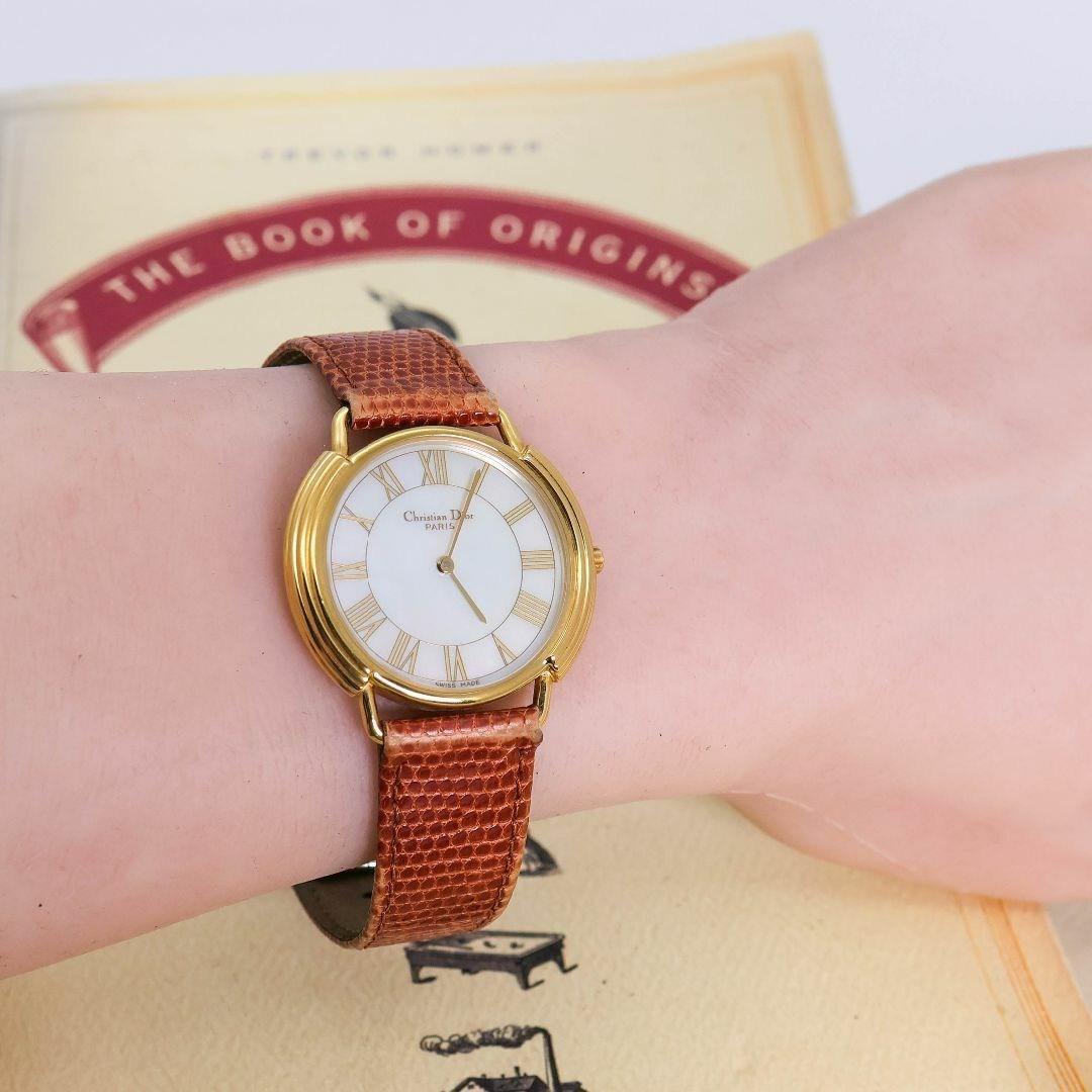 早割 万博 稼働 Christian Dior 腕時計 シェル文字盤 ローマイン 746 時計 時計