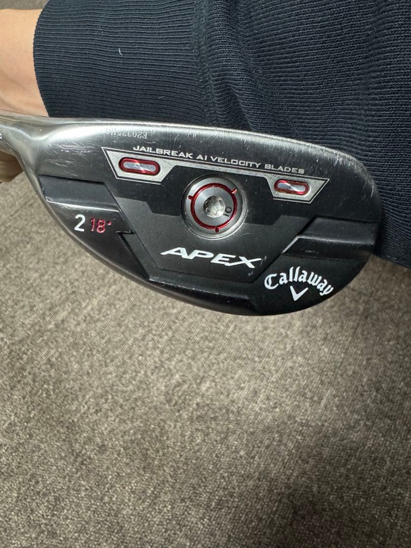 Callaway APEX 18° ユーティリティクラブ レフティ Callaway APEX 18° ユーティリティクラブ レフティ