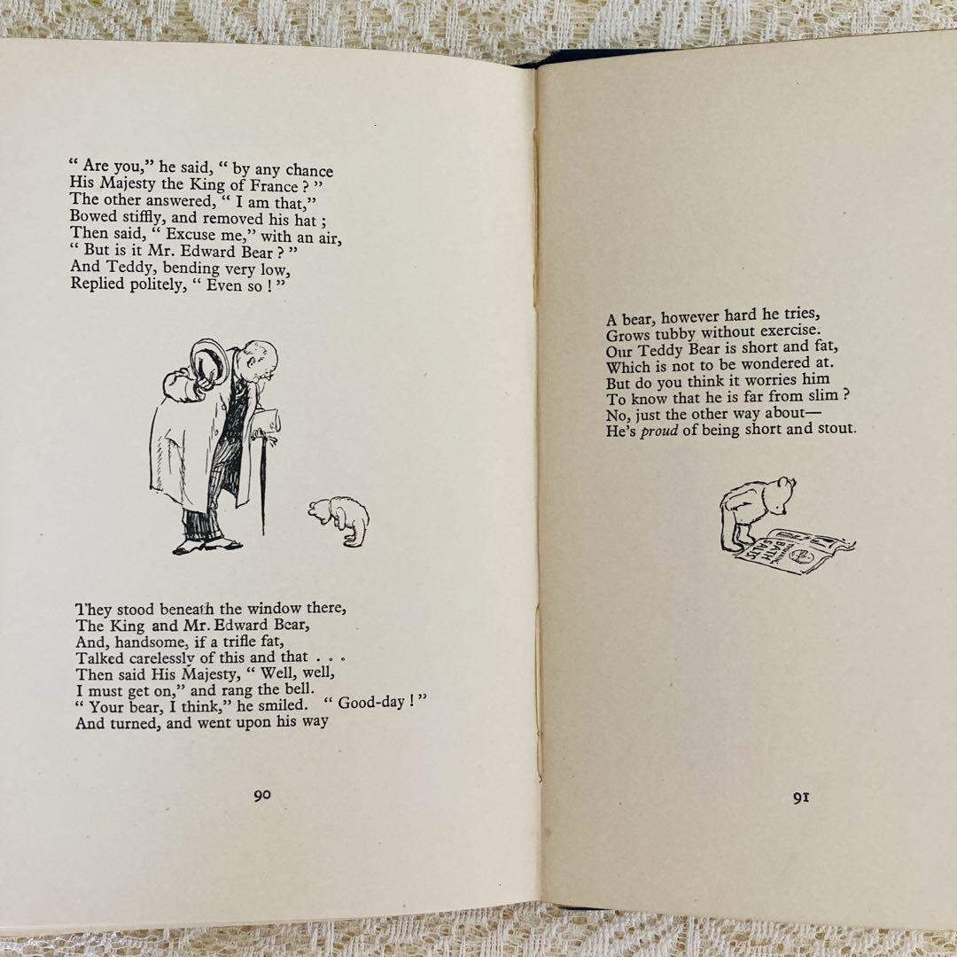 洋書　古書　1926年刊行　『ぼくたちがとてもちいさかったころ』　A・A・ミルン