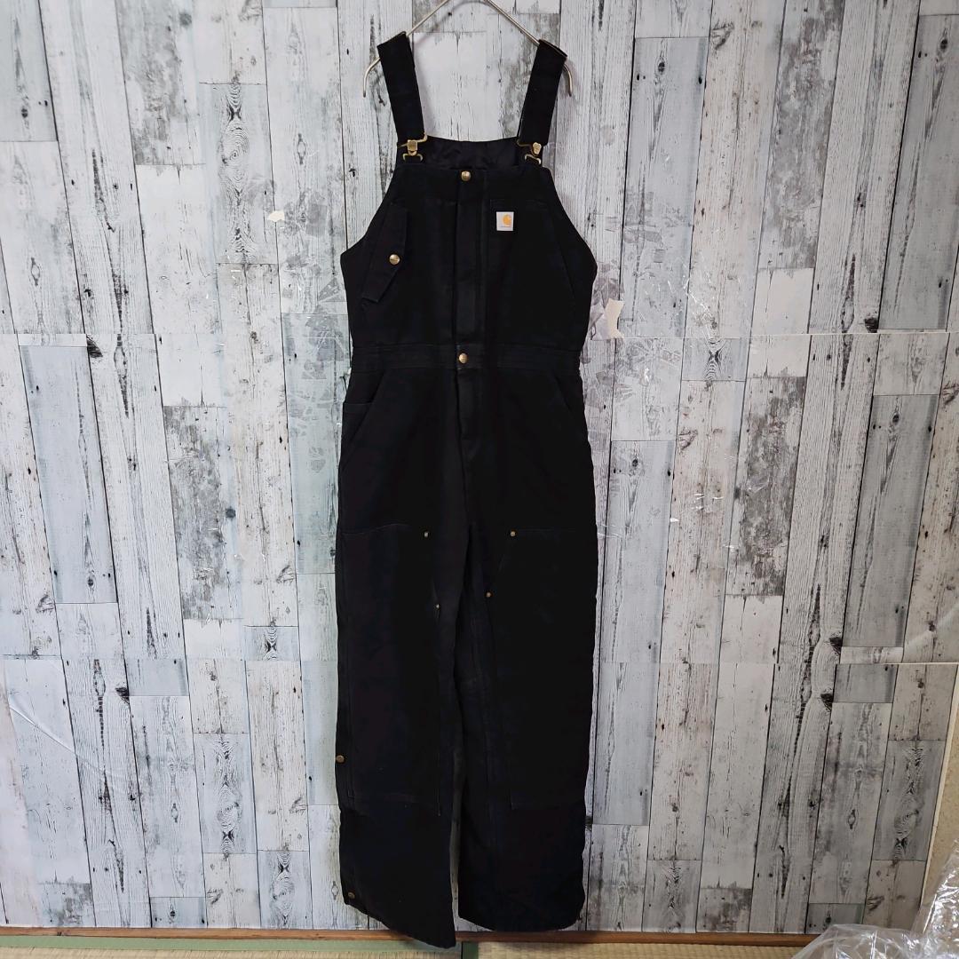 【Carhartt】カーハート ダック地 オーバーオール ダブルニー L相当
