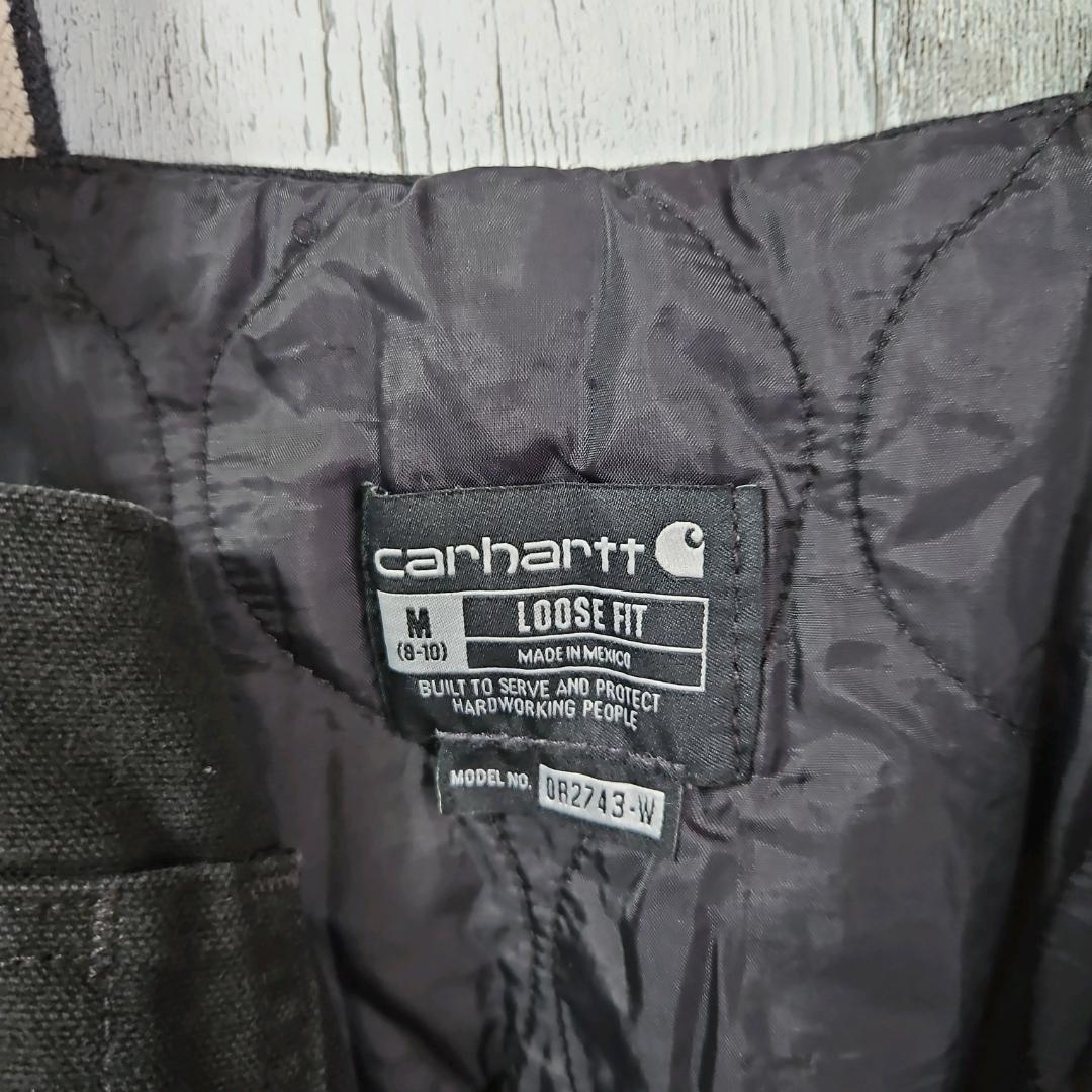 【Carhartt】カーハート ダック地 オーバーオール ダブルニー L相当